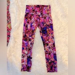 Lululemon fast and free seawheeze size 4